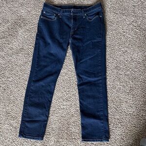 Levi's Men’s Deep Blue Straight Leg Jeans